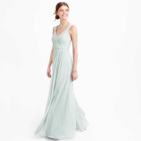j crew dusty shale bridesmaid dress Royal Blue Bridesmaid Dress with Lace Keyhole Back main image 1